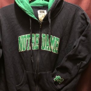 Notre Dame Full ZIP Hoodie